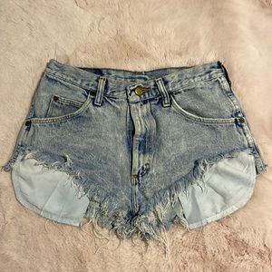 Wrangler Vintage Denim Shorts from Urban Outfitters